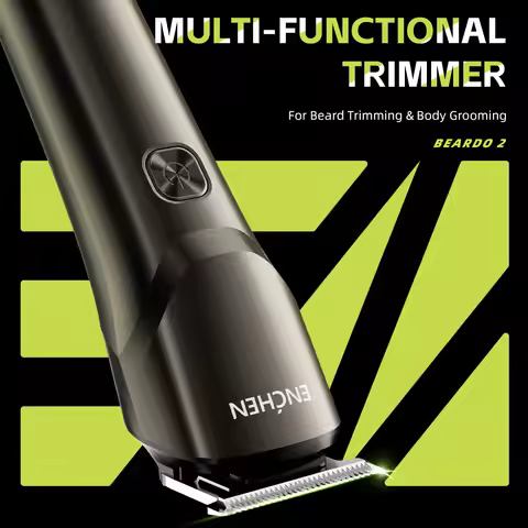 ENCHEN Hair Trimmer Electric Hair Cut Machine Professional Beard Trimmer Cordless Multifunctional Ha