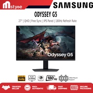 SAMSUNG Odyssey G5 Gaming Monitor (27"/32") | QHD, IPS, 165Hz, G‑Sync