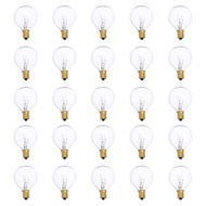 A LOVABLE G40 Light Bulbs Replacement G40 Tungsten Bulb Lamp 7W 220-240V Clear Globe Bulb E12 Base L
