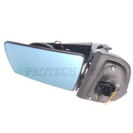 Mercedes Benz Taiwan Left Side Mirror Motor With Glass W210 W202 W140 11 Pin MEMORY &amp; FOLDING 2108100916