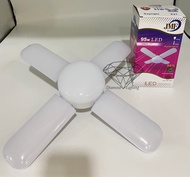 หลอดไฟ LED หลอดพัดลม ทรงใบพัด 4+1 LED BULB FAN BLADE 95W ขั้ว E27 ยี่ห้อ JMF แสงขาว DAYLIGHT ราคาส่ง