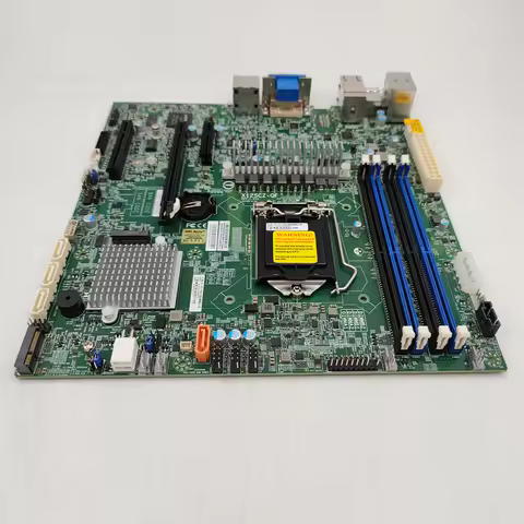 Workstation Motherboard Q470 Chipset 10th Generation Core i9/i7/i5/i3 LGA-1200 DDR4 SATA3RECC X12SCZ