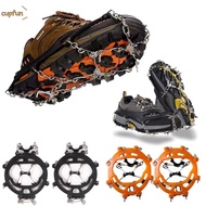 CUPFUN Ice Shoes Spike, Non-slip 8/10 Teeth Ice Grippers, Durable Lightweight Ice Snow Shoes Spikes 