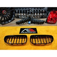 BMW E90 DIAMOND GRILL ALL BLACK
