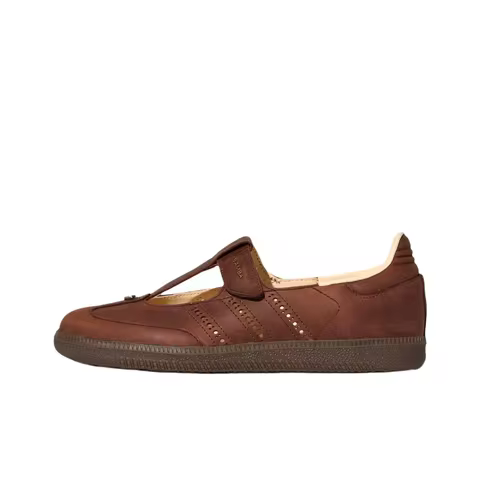 adidas Originals Samba Jane Mary Jane Shoes Brown HP7130