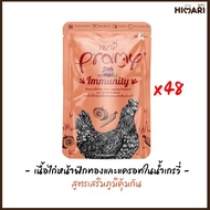 อาหารเปียกแมวพรามี่ Pramy อาหารเปียกแมว อาหารแมว สุขภาพดี ขนาด 70 กรัม 1ลัง (4โหล) อาหารแมวส่งฟรี