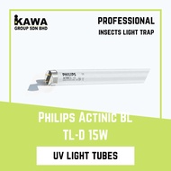 PHILIPS ACTINIC BL BLACK LIGHT TL-D 15W/10 1.5FEET UVA INSECT TRAP TUBE 928024801029