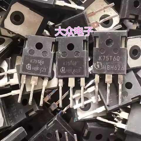 5/10PCS Genuine Original disassembly IKW75N60T K75T60 IKW75N60TA K75T60A 75T60 75N60 TO-247 75A 600V