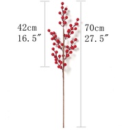 1pc Artificial Berry Bouquet Christmas Decoration Fake Plant for Home Decor Xmas Tree Navidad New Ye
