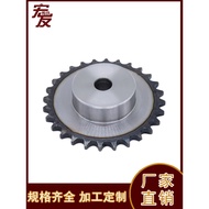 Single Row Chain Wheel 3 cm 16A with Taiwan 24 Teeth 25 Teeth 26 Teeth 27 Teeth 28 Teeth 29 Teeth 30