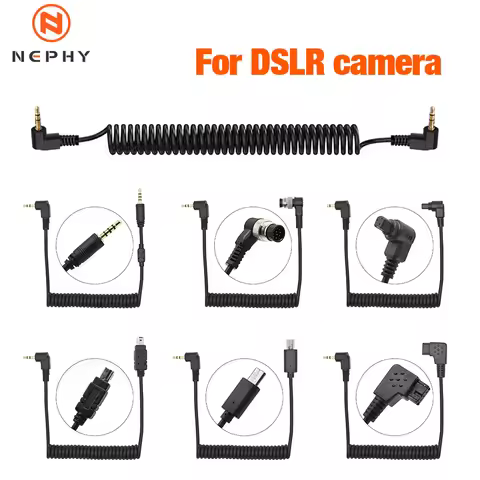 2.5mm Camera Shutter Release Cable For Nikon Panasonic Canon 6D 5D 600D 60D 70D 700D Sony A7 A7II A7