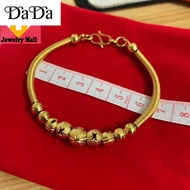 Gelang dewasa emas 916 tulen rantai tangan emas 916 original bracelet for women