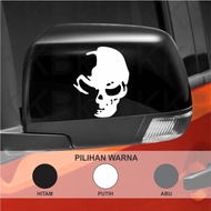 Cutting Sticker Skull Skull Car Rearview Mirror Decal Sticker Skull Master Sticker