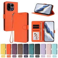 Luxury Flip Leather Case For for OnePlus 15 Case CPH2745 Cover OnePlus 13 13R 13T 13S Case Magnetic 