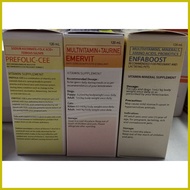 ▫ ✟ ◷ Emervit + Prefolic-cee + Enfaboost