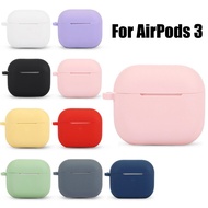 Silicone Earphones Case For Apple AirPods 3 Cover Wireless Bluetooth Headphones Case For Airpods 3 Protective Cover Accessories