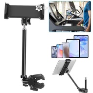 [QrhYK-t] Mic Music Stand Tablet Phone Holder Aluminum Mountfor 4.7-13.5" IPad Pro Air IPhone Surfac