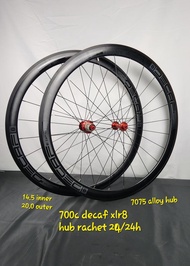 WHEELSET RACHET DECAF XLR8 24H