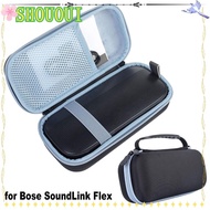 SHOUOUI Carrying , Shockproof Wear Resistant Bluetooth Speaker Storage Box, Professional Portable Anti-dust EVA Handbag for Bose SoundLink Flex Travel