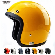TT&CO Vintage Motorcycle Helmet 500TX retro classic Small shell Half Face Helmet Japan Technology Fi