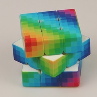 rubik cube rubik cube 3x3 Gradient Color Third-Order Rubik's Cube Decompression Toy Series Children'
