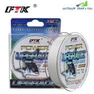 FTK 1PCS 100M Fishing Leader Line Nylon Monofilament Fishing Line For Carp Cord 4LB-34LB