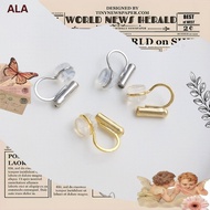 💖ALA Jewelry Making💖Universal Earring Stud to Clip Converter U Mini Lightweight Invisible Painless S