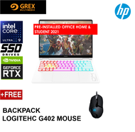 HP OMEN TRANSCEND 14-FB0039TX / 14-FB0042TX GAMING LAPTOP (U9 185H,32GB,1TB SSD,14" 2.8K OLED 120Hz,RTX4070 8GB,WIN11)FREE BACKPACK + LOGITECH G402 GAMING MOUSE + PRE-INSTALLED OFFICE H&amp;S