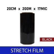 HITAM Hurry Up To Buy Black Stretch FILM BLAK 2M X 2M Plastic WRAP FVN