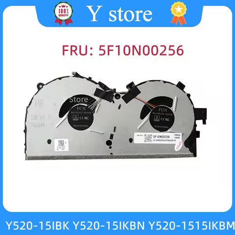 Y Store NEW Original For Lenovo Legion Y520-15IBK Y520-15IKBN Y520-1515IKBM GTX1050 Cooling Fan 5F10