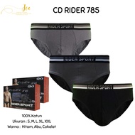 Contents 3 CD RIDER 785 B Boxer Rubber Size S-XL Men's Underwear/