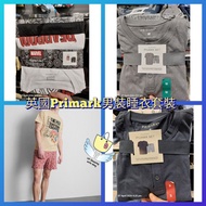 🇬🇧🇬🇧英國代購 (preorder 預訂款) ~ Primark 男裝睡衣套裝，價錢已包英國至香港集運費用，入賬後約一個月到港，到港後再經順豐到付

🛍貨品不設退換，敬請留意⁣
