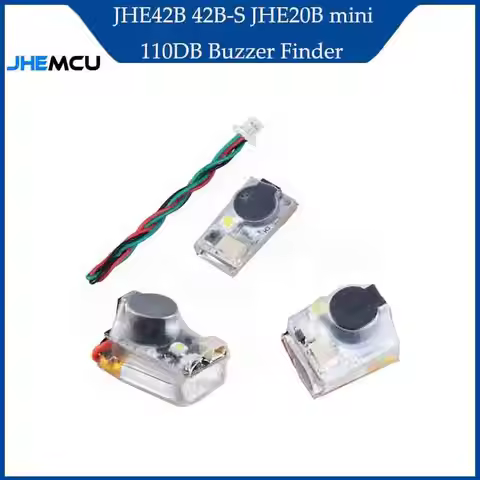 JHE42B/ JHE42B_S/ JHE20B Mini Finder 5V Super Loud Buzzer Tracker 110dB w/ LED Buzzer Alarm For RC F
