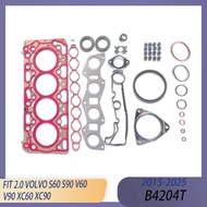 83mm High / Low KW Engine Cylinder Head Rebuild Full Gasket Set Fit 2.0 T L L4 B4204T For 15-25 VOLV