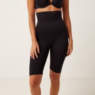 Max Fashions Textured Leg Shaper with Elastic Waistband