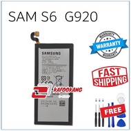 KFA Compatible For Samsung Galaxy S6 G920F G920 Battery EB-BG920ABE 2550mAh