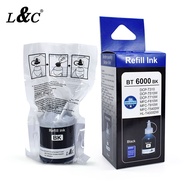 L&amp;C BT5000 BT6000 BTD60BK Dye Ink Refill Ink Compatible For Brother printer DCP-T310 DCP-T500W DCP-T710 Black 108ml Cyan Magenta Yellow 50ml Premium Ink