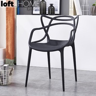 Loft Home Contemporary Plastic Dining Chair LOOP