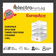 EUROPACE EFS3182B THREE-TIER FOOD STEAMER (18L)