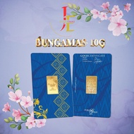 preLove Public Gold Bungamas series Bar PG 10g (Au 999.9)