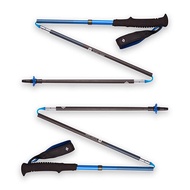 BLACK DIAMOND 112535 Distance Carbon 3 Session Trekking Z Poles - Ultra Blue