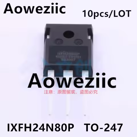 Aoweziic 2021+ 100% New Imported Original IXFH24N80P IXFH24N8OP TO-247 MOS FET 24A 800V