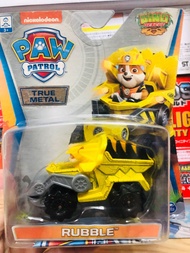Đồ chơi Paw Patrol Xe Rubble bằng metal phiên bản dino