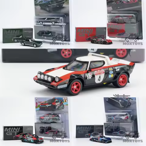 MINI GT 1:64 Mustang Bolide Hyundai Ioniq 5N Lancia Diecast Model Car
