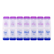 14 Grids 7 Days Weekly Pill Case Medicine Kotak Ubat Dispenser Pill Supplement Box Splitter AM PM
