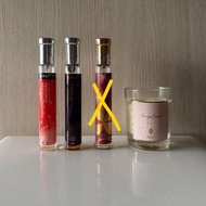 Adopt 香水*2(葡萄柚石榴+黑玫瑰)+絕版精油蠟燭(幻想奇境) #25春天市集