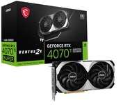 MSI Gaming RTX 4070 Ti Super 16G Ventus 2X OC グラフィックスカード (NVIDIA RTX 4070 Ti Super、256ビット、エクストリームクロッ