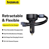 Baseus 60W Type C + Ip Pro Car Charger