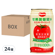 KAGOME 可果美 100%蕃茄汁 無添加食鹽  340ml  24罐