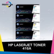 [ORIGINAL] HP 416A  Black Cyan Magenta Yellow Toner Cartridge W2040A / W2041A / W2042A / W2043A